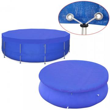 Prelata piscina PE rotunda 540 cm 90 g/m