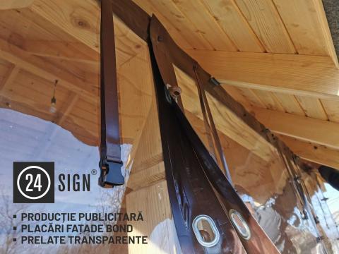 Prelata transparenta terasa si foisor / mp