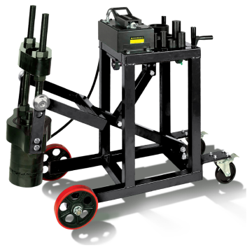 Presa hidro-pneumatica pentru pivoti camioane 75 tone