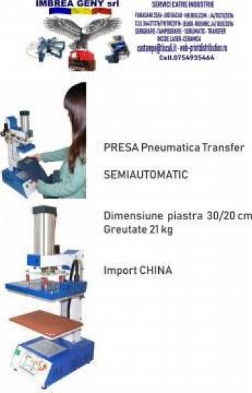 Presa la cald pneumatic