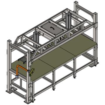 Presa pneumatica pentru saltele Rexel PDM-3B