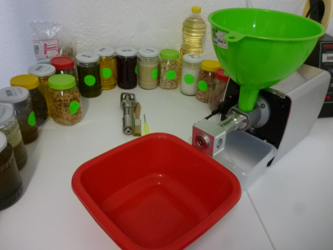 Prese ulei extractie floarea soarelui