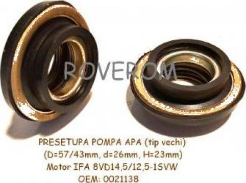 Presetupa pompa apa motor IFA 4VD, 6VD, 8VD (57/43x26x23mm)