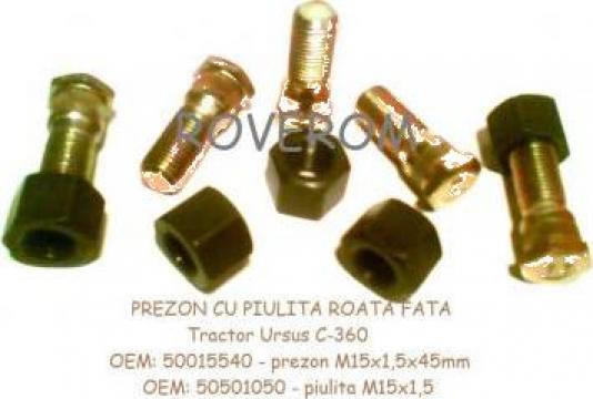 Prezon cu piulita roata fata tractor Ursus C-360