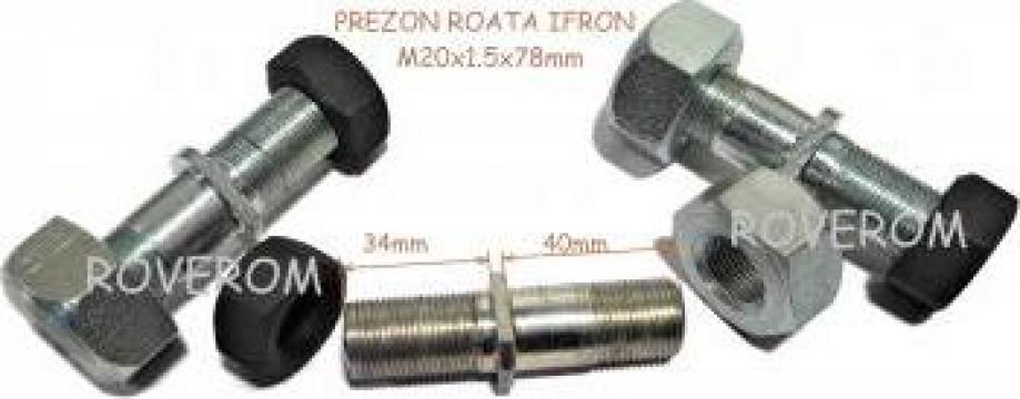 Prezon roata directoare Ifron, M20x1.5x78mm