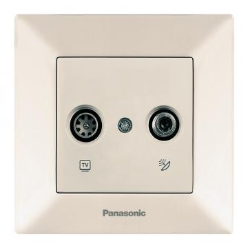 Priza TV/SAT beige