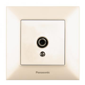 Priza simpla TV intermediara 12dB beige