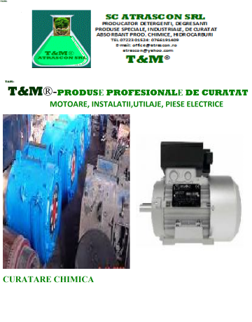 Produse de curatat aparatura electrica