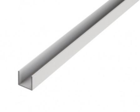 Profil aluminiu U 6060 10x10x10x2mm / 6m