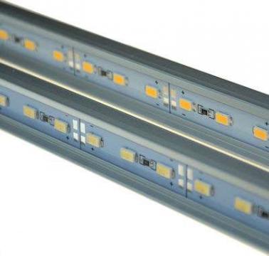 Profil aluminiu banda LED, 72 LED-uri