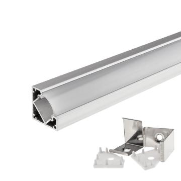 Profil aluminiu pentru banda led unghi 18mm L=1 metru