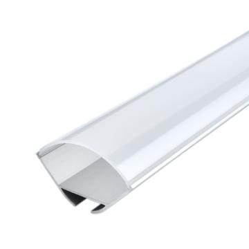 Profil de aluminiu pentru LED argintiu L=2m