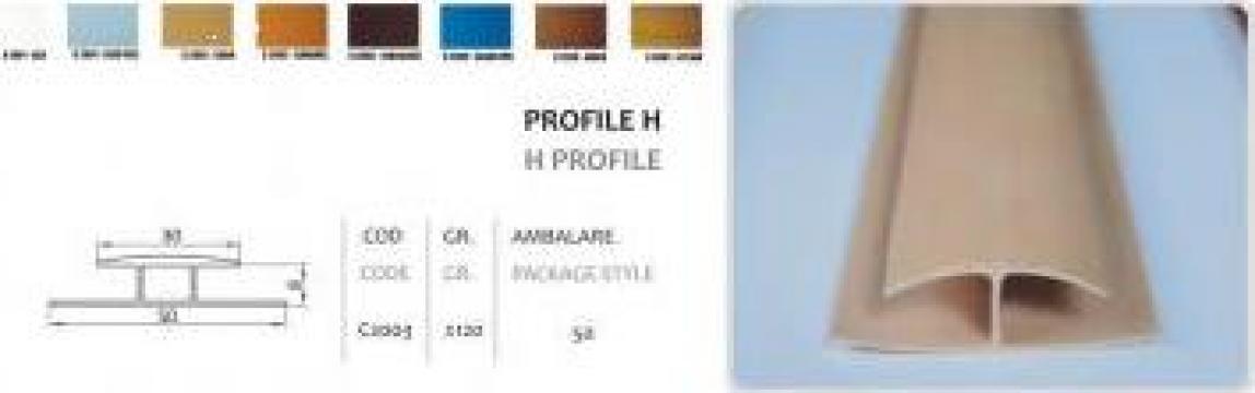 Profile-h din PVC