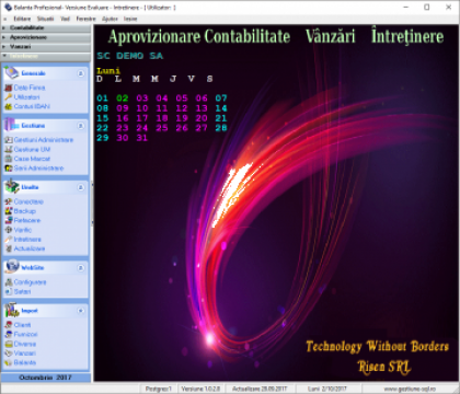 Program de gestiune si contabilitate balanta profesional