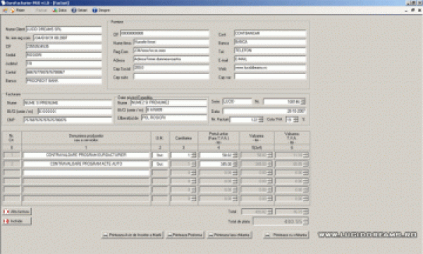 Program facturare Eurofacturier PRO