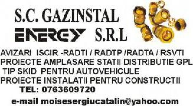Proiecte instalatii gaze naturale