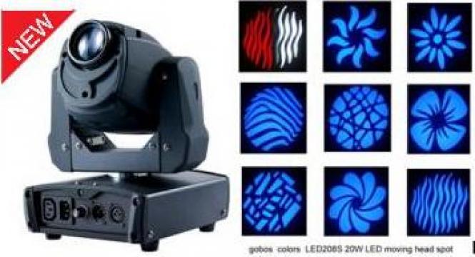 Proiector Gele Lighting 20W LED Moving Head Spot