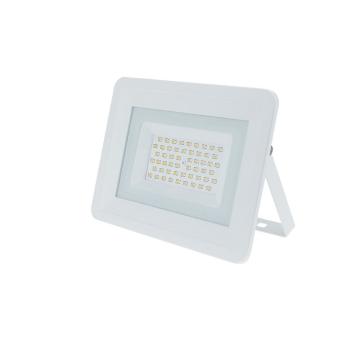 Proiector LED SMD alb clasic 2 50W lumina calda alba