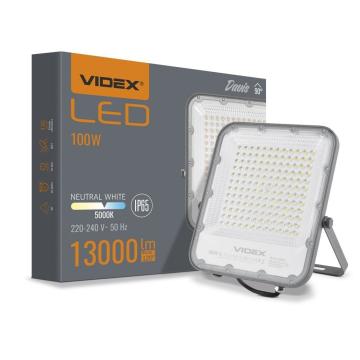 Proiector LED exterior VL-F2-1005G - gri (5000K)