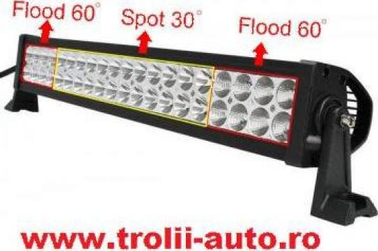 Proiector auto led bar 120W spot 9000 lumeni