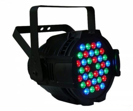 Proiector joc de lumini PAR 36 LED RGB 0 5W