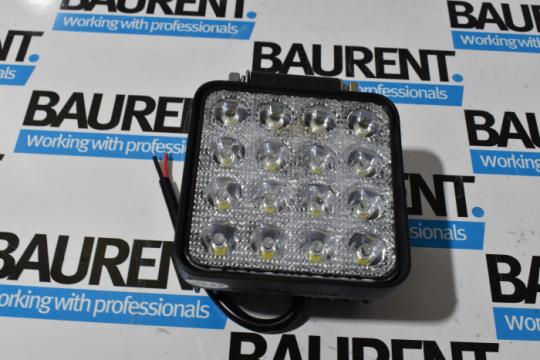 Proiector patrat cu led 12-24V - 48W - 3070 Lumen - B67682