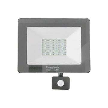 Proiector slim LED cu senzot 50W 4000LM 3000K Flood-SC