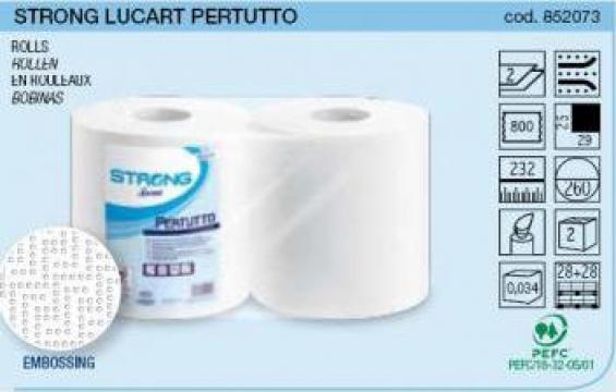 Prosoape lavete din hartie Lucart Pertutto