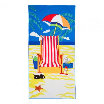 Prosop plaja 90x180 cm Sun, material : 100% polyester