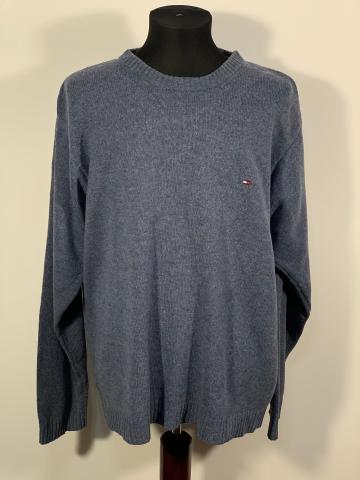 Pulover Tommy Hilfiger 100% lana marimea 2XL barbat