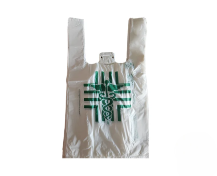 Pungi alimentare biodegradabile logo farmacie natur 24x42