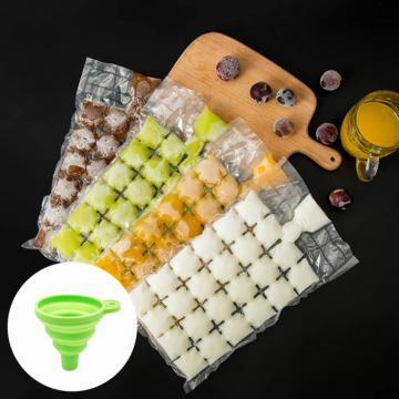 Pungi pentru cuburi de gheata de unica folosinta