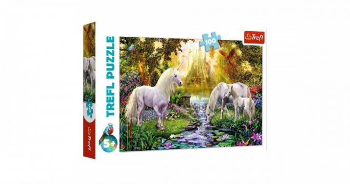 Puzzle Trefl de 100 piese - Gradina ascunsa