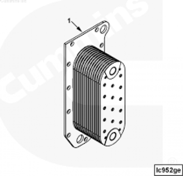 Racitor ulei, termoflot Cummins 3918175