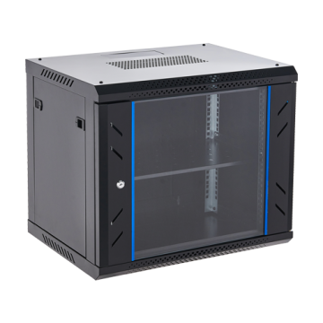 Rack perete 9U 19 600x450, negru, - Asytech