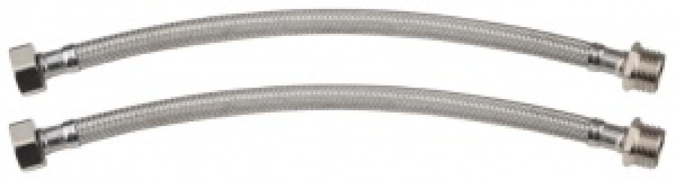 Racord flexibil Fi-Fe inox / 1/2" - 300mm