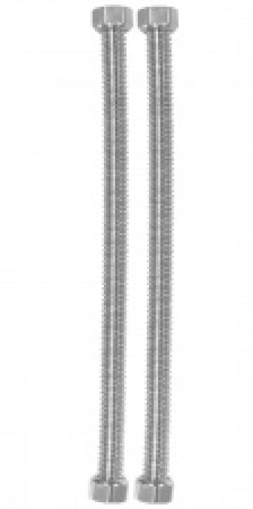 Racord flexibil Fi-Fi inox / 1/2-3/8" - 1200mm
