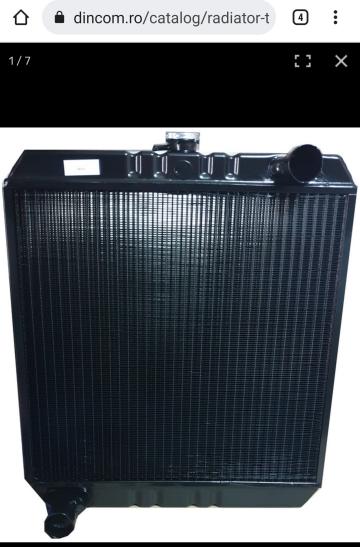 Radiator TAF Perkins