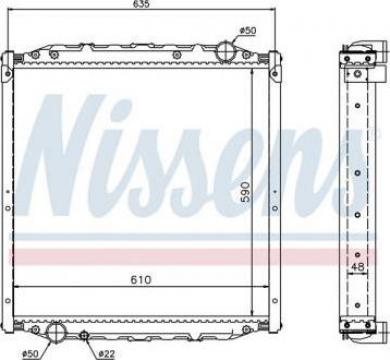 Radiator apa Man L2000