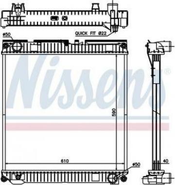 Radiator apa Man TGL