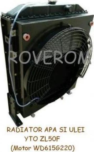 Radiator apa si ulei YTO ZL50F (Motor WD615G220)