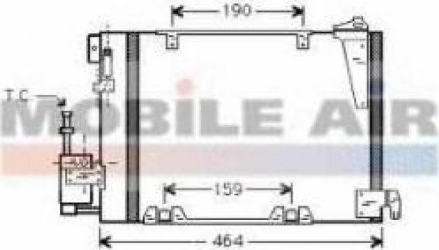 Radiator clima Opel Astra G, Vauxhall, Zafira