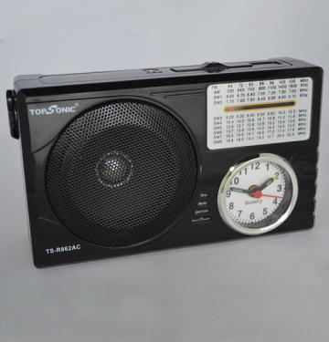 Radio portabil cu ceas si alarma Topsonic TS-R862AC
