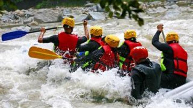 Rafting pe raul Jiu, 3 - 5.09.2010