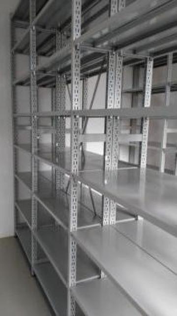 Rafturi metalice cu polite 400*1000*2500H-5NIV