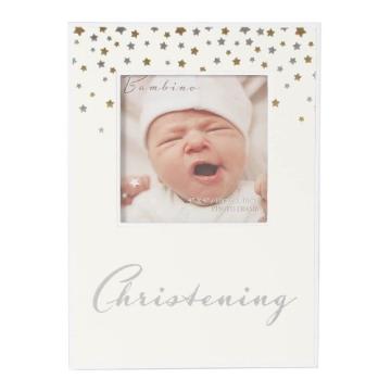 Rama foto cu stelute Christening Bambino by Juliana