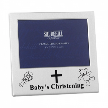 Rama foto vesela pentru botez Baby's Christening