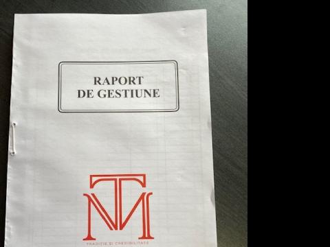 Raport de gestiune