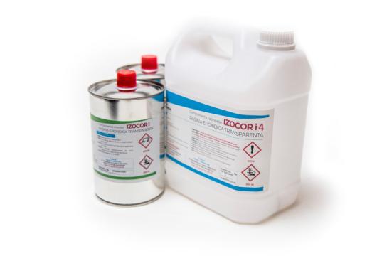 Rasina epoxidica transparenta Izocor i4, chit de 15 kg