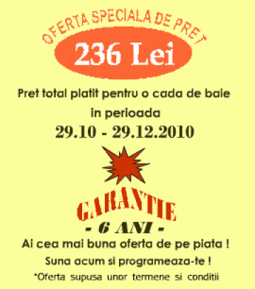Reconditionari cazi de baie